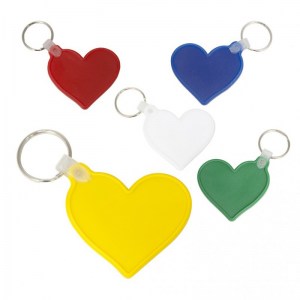 Llavero Corazón En PVC